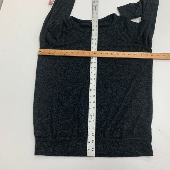 Buffalo David Bitton Slouchy Sweater Womens S Small Coal Black Viscose Blend - Picture 7 of 13